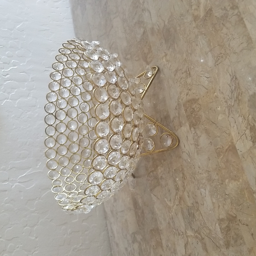 Z Gallerie Crystal Bowl